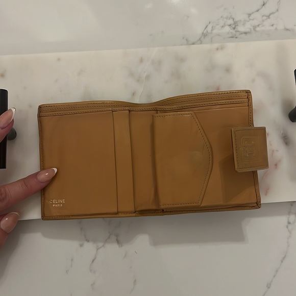 90s VINTAGE - CELINE Macadam Wallet - Picture 5 of 10
